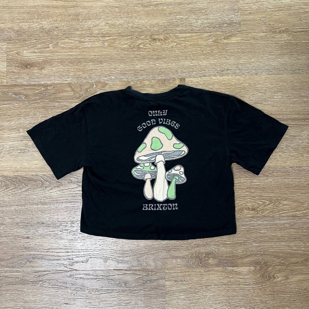 One-Of-A-Kind Brixton Women's Mushroom Cropped Tee